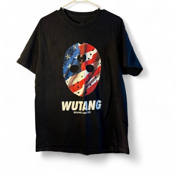 Wu Tang Other - Wu-Tang RARE Black Graphic Short Sleeve Tee